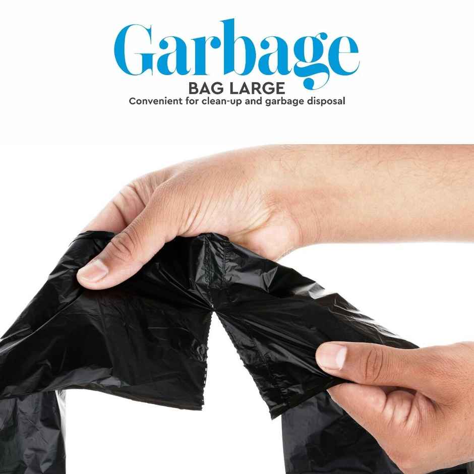 PROCLEAN Garbage Bag Large Size | Black - 24 X 32 in