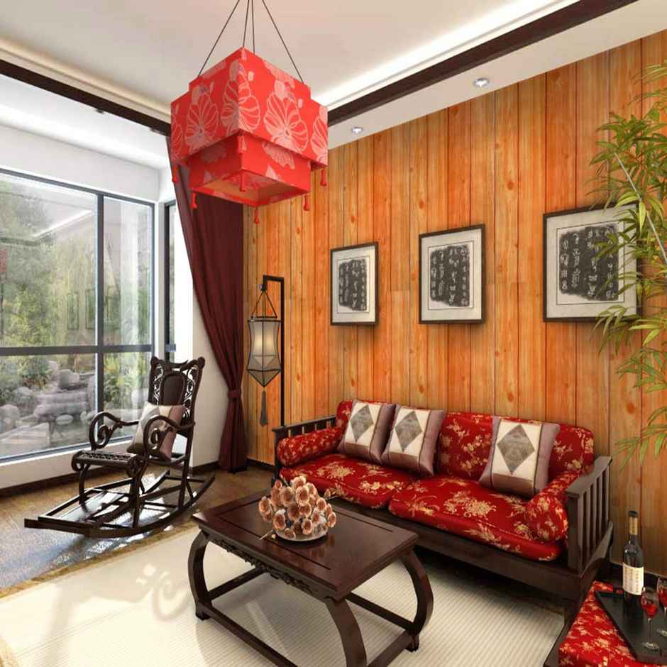 BAY6 Wooden Look Self Adhesive Wallpaper