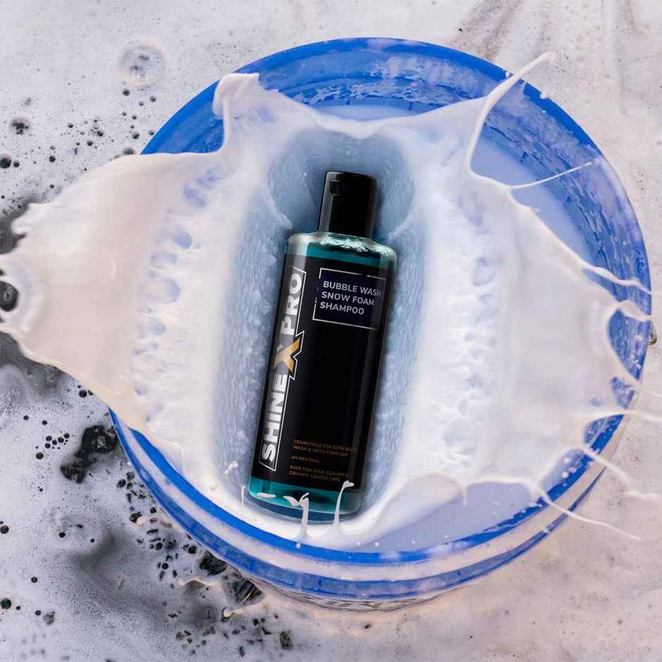 ShineXPro Foam Car Wash Shampoo Concentrate | Thick Suds | Shine Enhancing Formula | pH Neutral