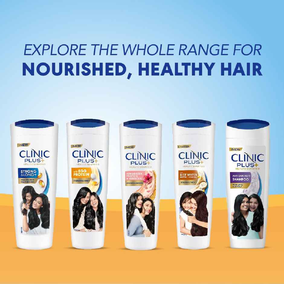 Clinic Plus Strength & Shine Shampoo With Egg Protein