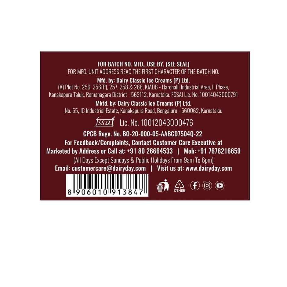 Dairy Day Bento Red velvet Ice Cream Cake