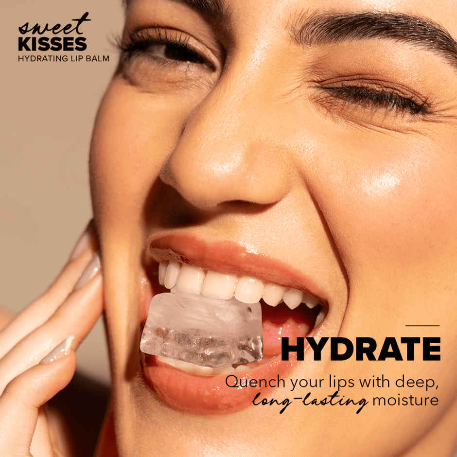 Simply Nam Sweet Kisses Lip Balm - Brownie (Brown)| VEGan| Hydrating| Jojoba Oil| 3-In-1 Formula