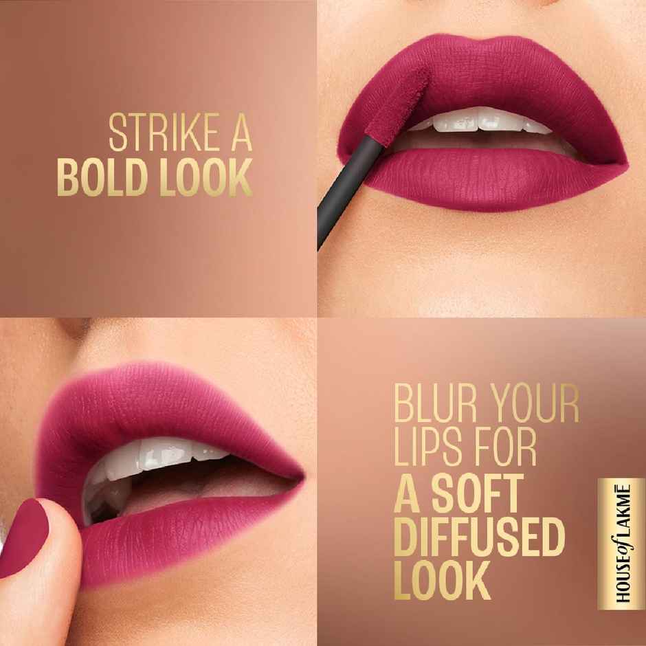 Lakme Xtraordin-airy Lip Mousse Mini | Plum Punch
