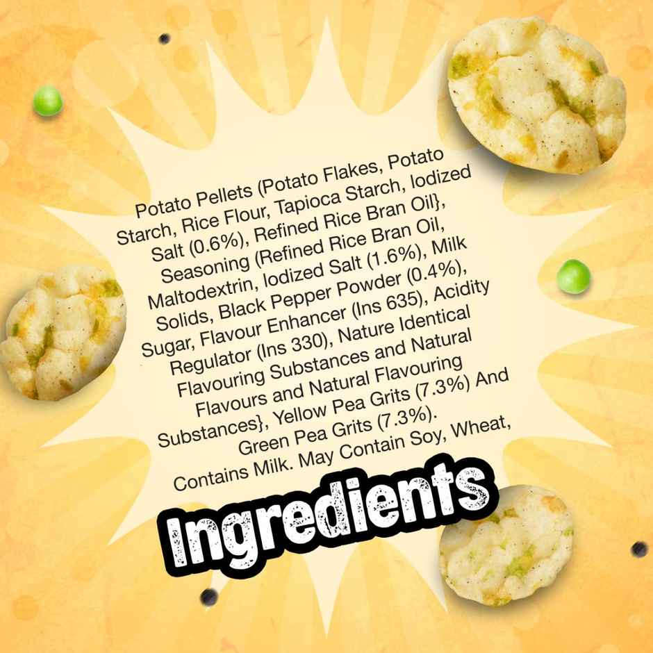 Bingo! Popped Chips Salt N Pepper | Crunchy & Savoury