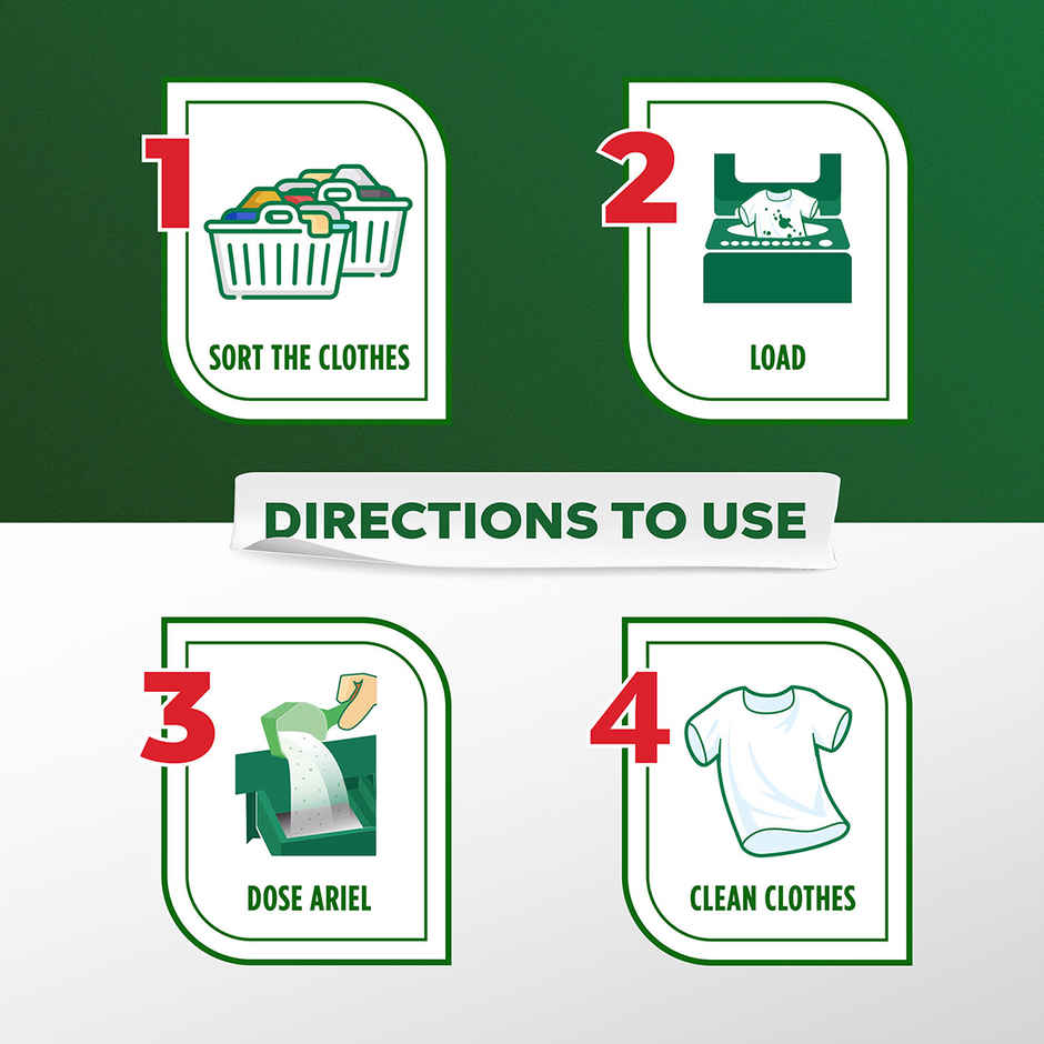 Ariel Matic Top Load Detergent Powder | For Washing Machines