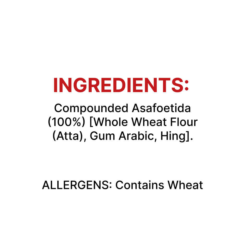 Tata Sampann Hing, Compounded Asafoetida | Bandhani Hing, Strong Flavour & Aroma