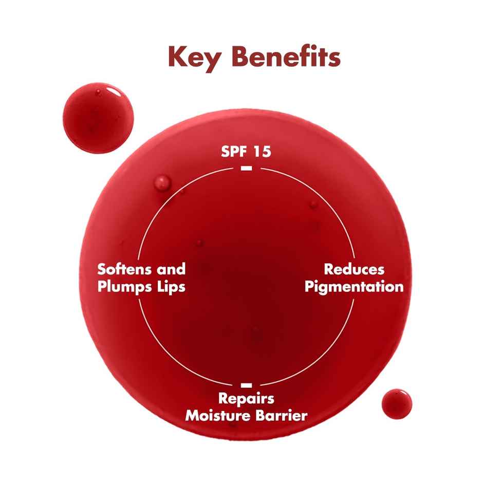 Conscious Chemist Multi Peptide And Shea Butter Infused Hydrating Lip Balm | Cherry Bubblegum