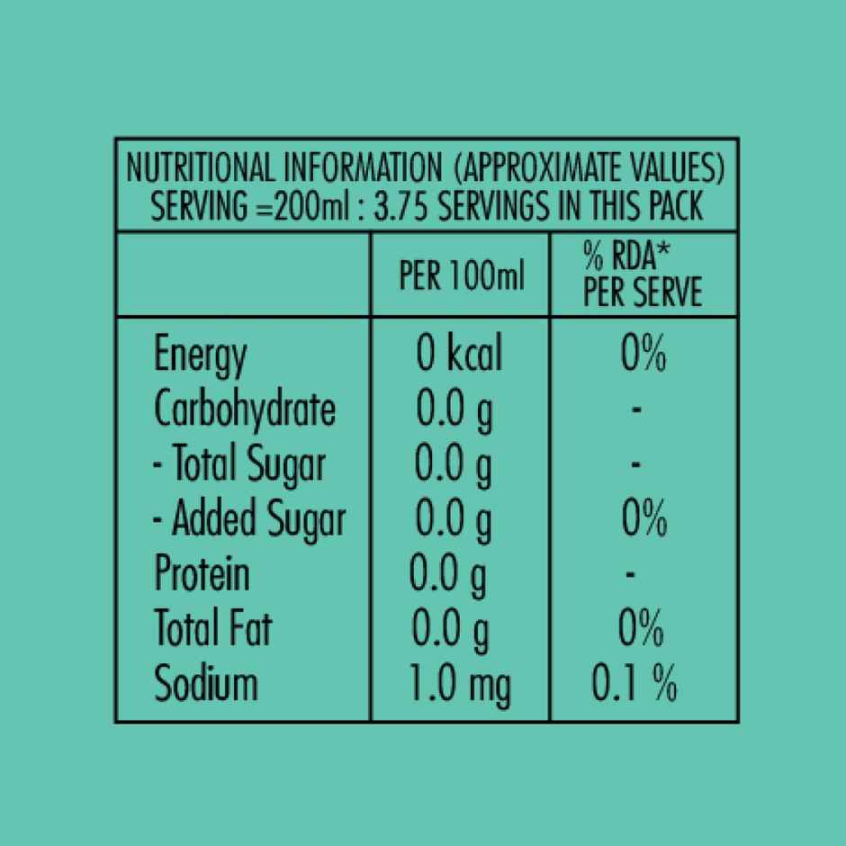 Bisleri Club Soda(750 ml) & Dr. Cubes Ice Cubes(1 kg) Combo