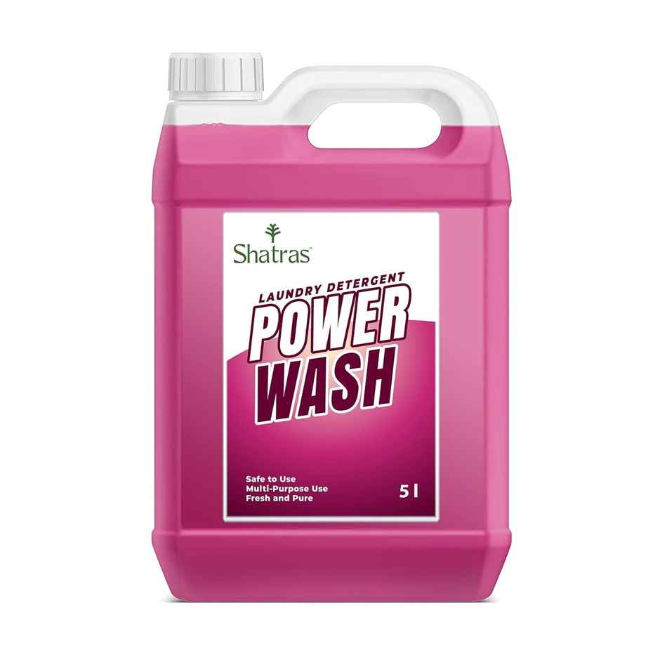 Shatras Pink Detergent Liquid | Suitable For All Washing Machines