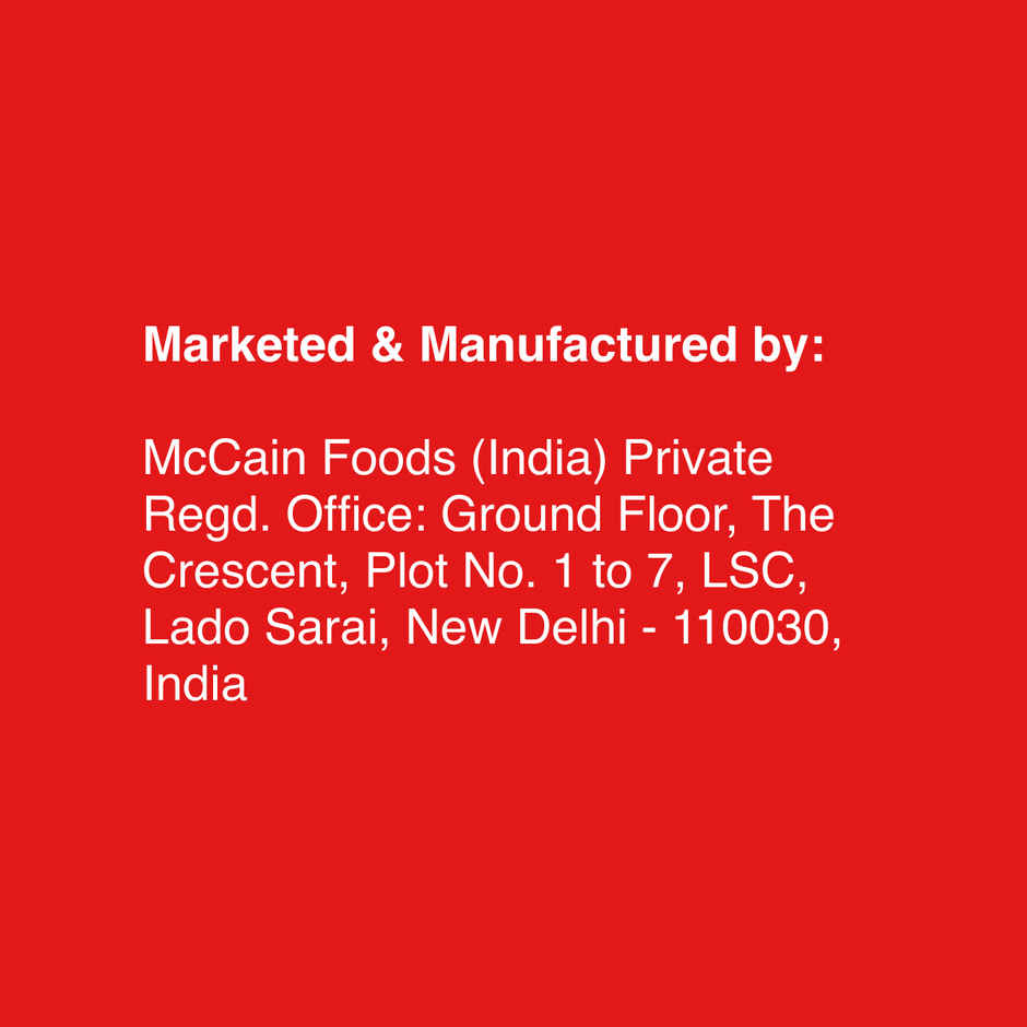 Heinz Tomato Ketchup (435g) & Mccain Veggie Burger Patty (360g) Combo