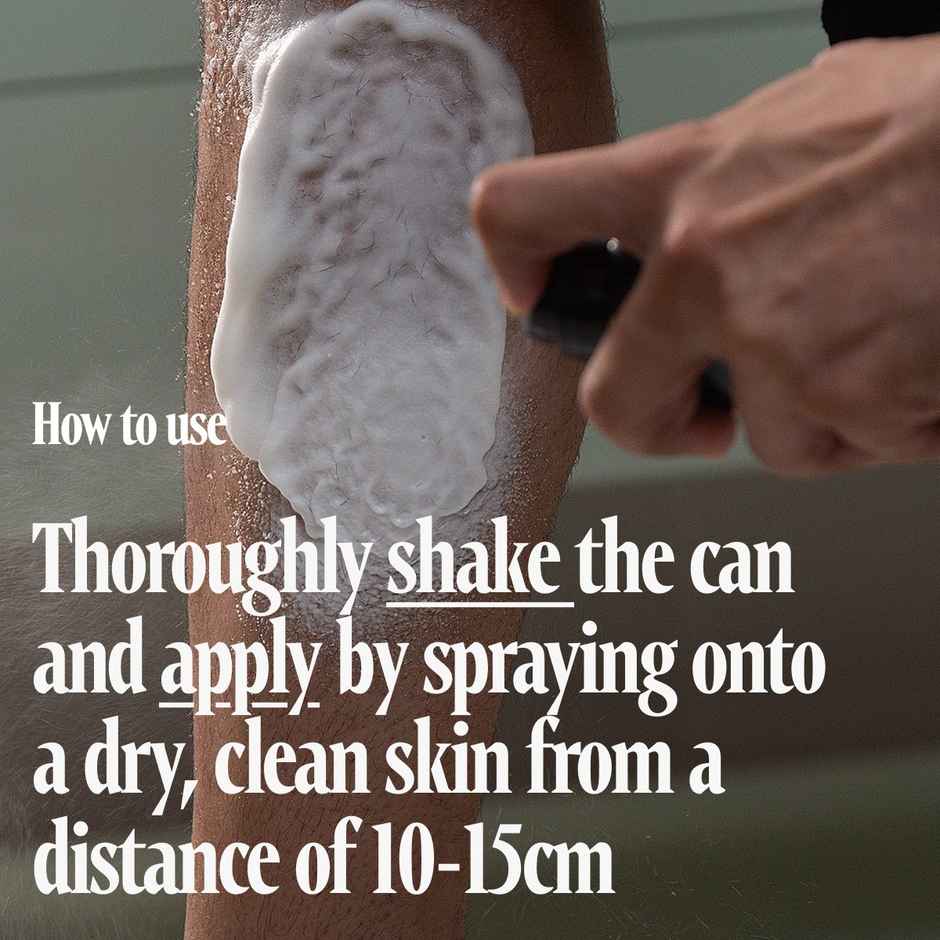 Bold Care Hair Removal Spray with Aloe Vera & Lemon Extract