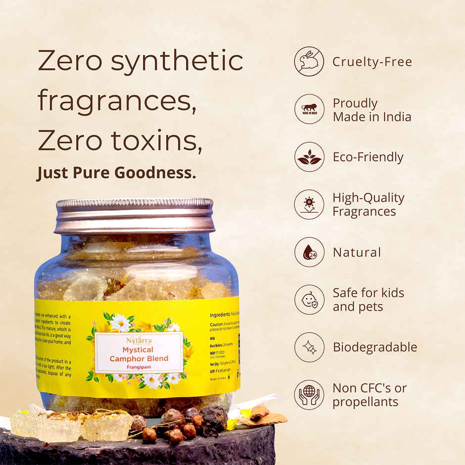 Nytarra Naturals Mystical Combo Gift Box Frangipani