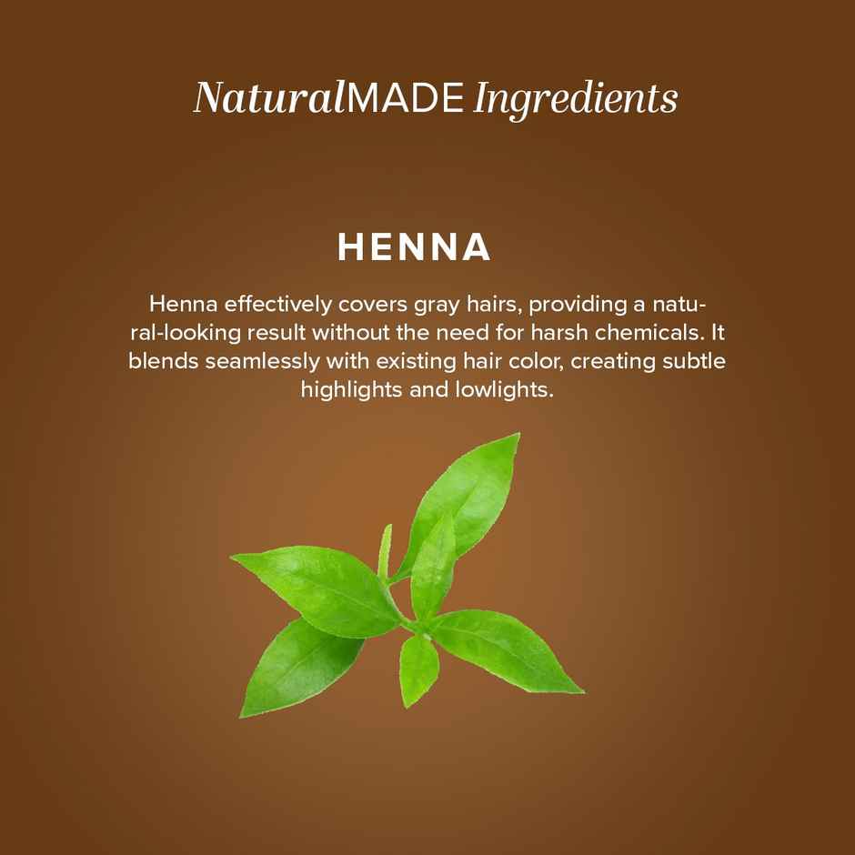 Khadi Natural Herbal Mehndi Brown Natural Hair Color And Conditiones Hair