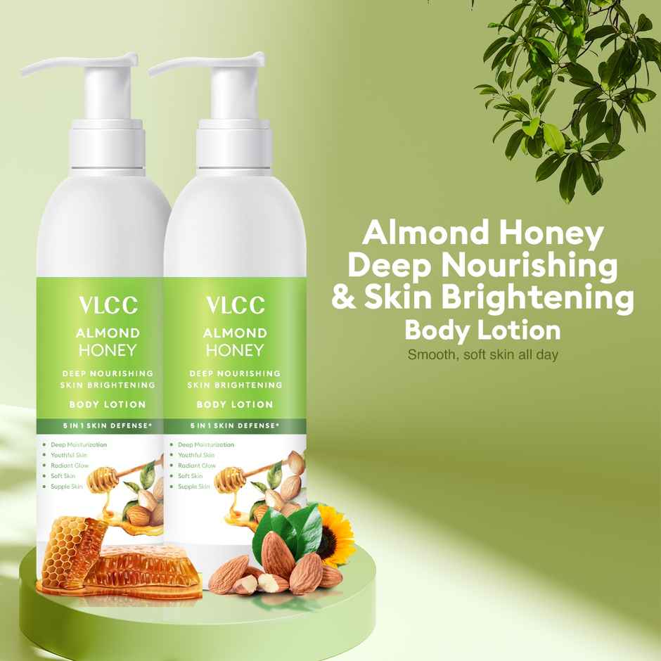Vlcc Almond Honey Deep Nourishing & Skin Brightening Body Lotion
