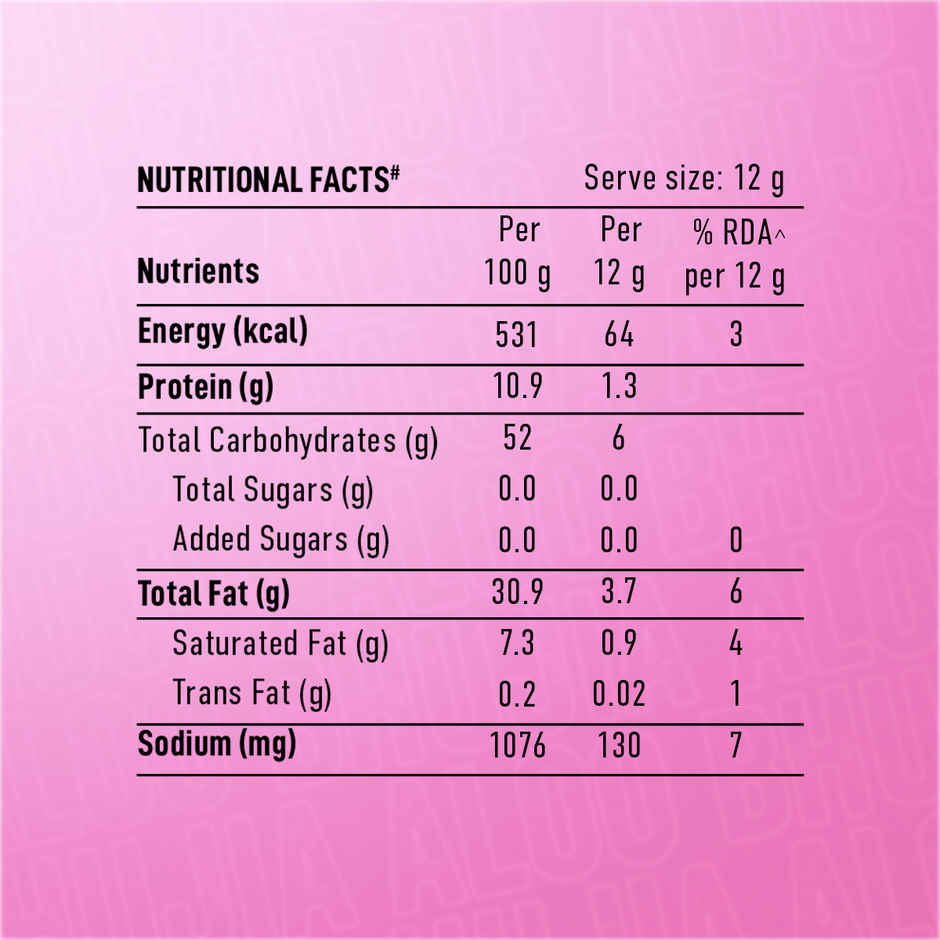 Too Yumm! Aloo Bhujia | No Palm Oil | 35% Less Saturated Fat