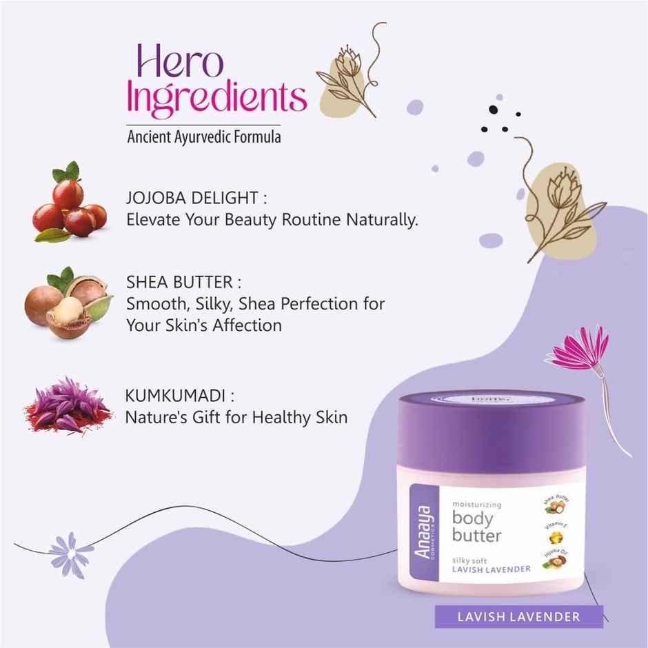 Anaaya Body Butter - Silky Soft Lavish Lavender