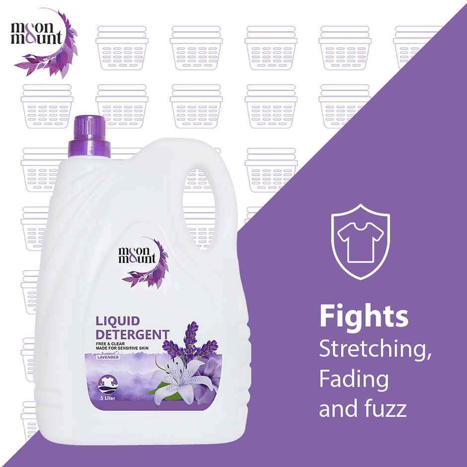 Moon&Mount Lavender Top & Front Load Detergent Liquid