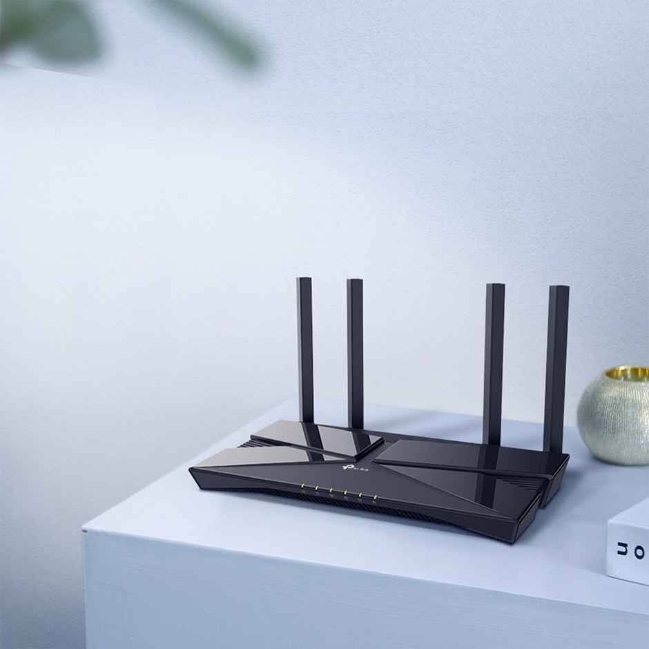 TP-Link Archer AX10 AX1500 Wi-Fi 6 Smart WiFi Gigabit Dual Band Router, Compatible with Alexa