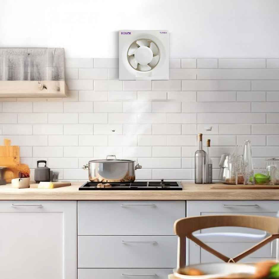 EcoLink Turbo Exhaust Fan | White - 150 mm