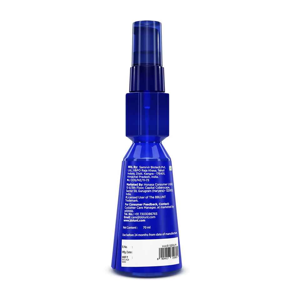 BBLUNT Intense Moisture Hair Serum