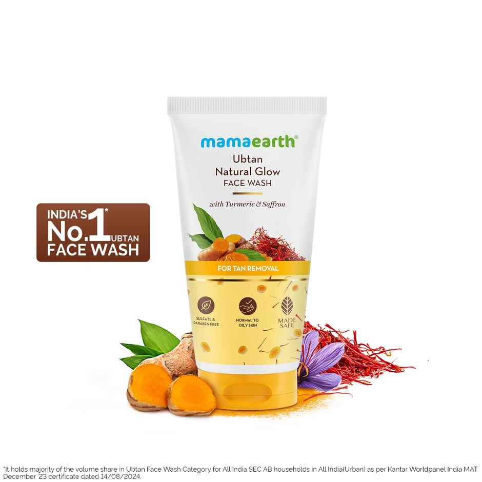 Mamaearth Ubtan Natural Face Wash