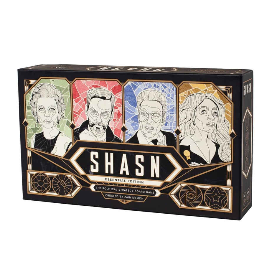 Shasn | The Political Strategy Board Game | 3 -5 Players | 14+ years