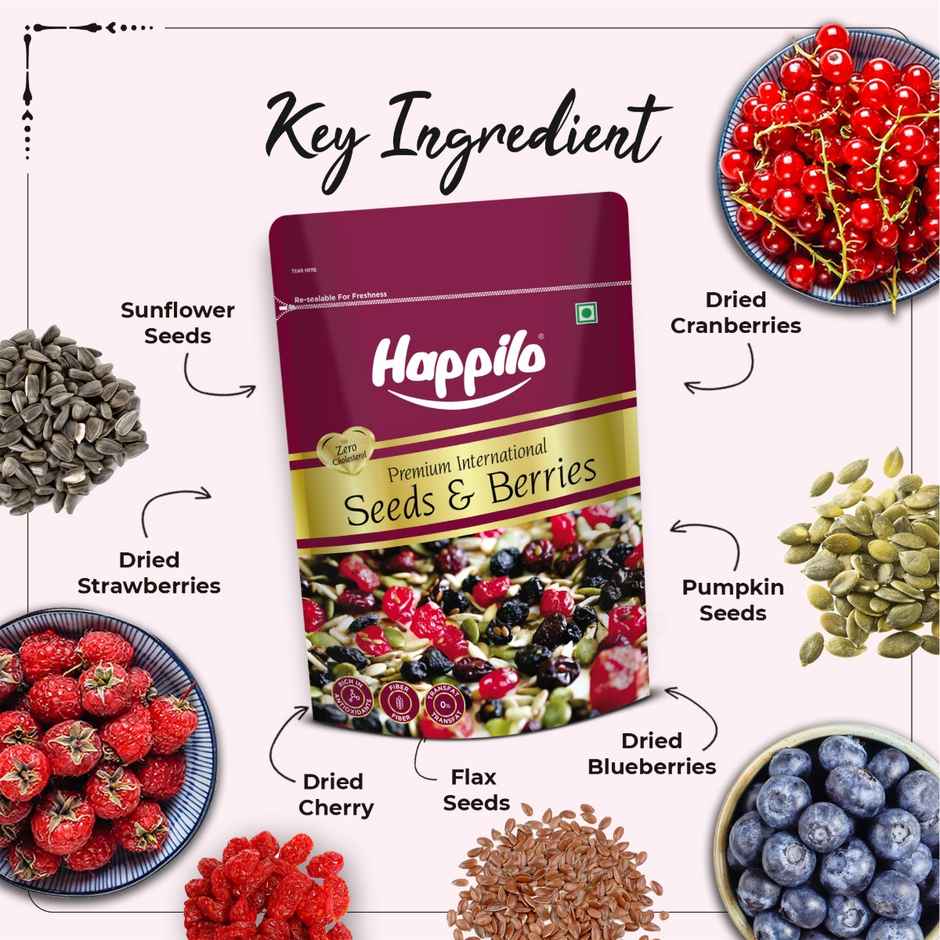 Happilo Premium International Seeds & Berries Mix