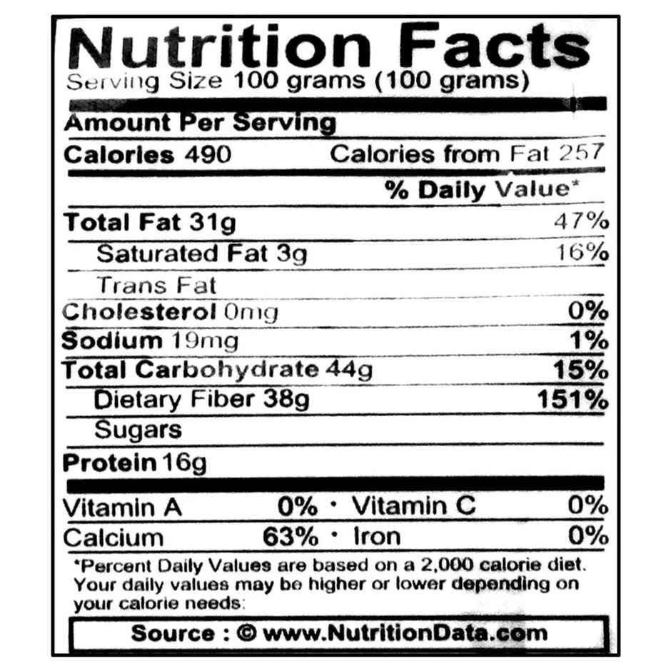 Wonderland Foods Chia Seeds