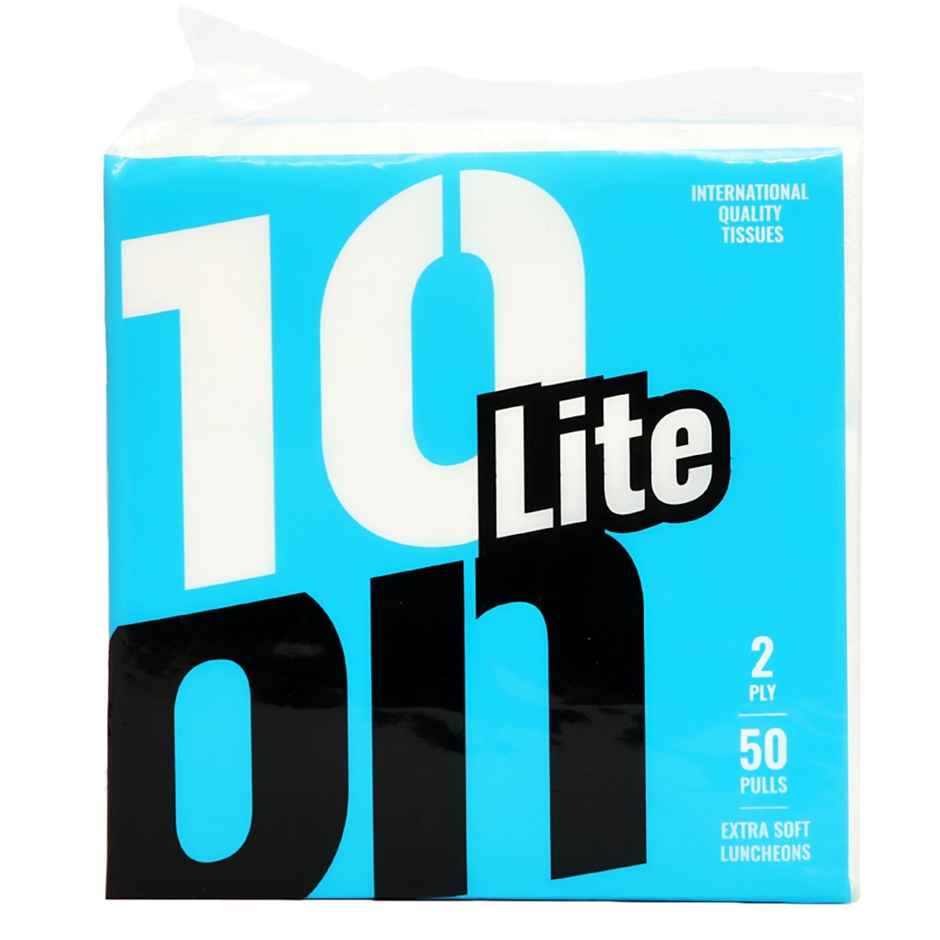 10On 2 Ply Large Tissue Napkins | 32 x32 cm