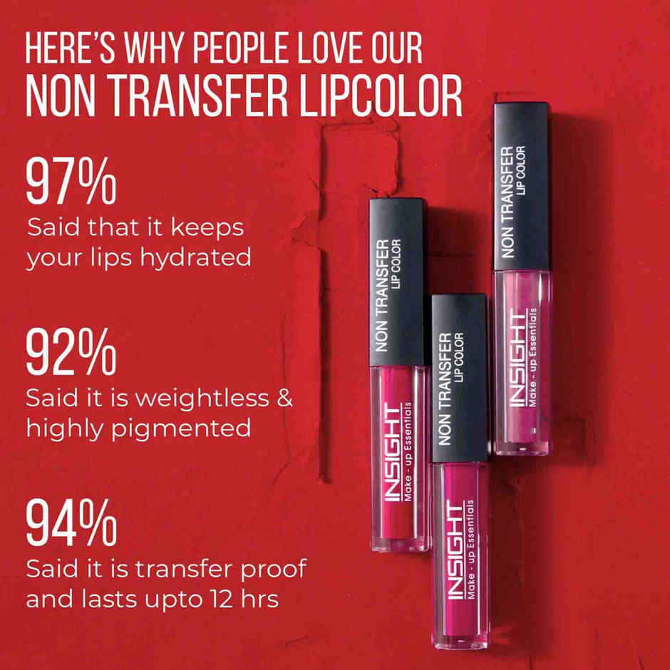 Insight Cosmetics Non Transfer Liquid Lipstick | Top Notch | Cruelty Free