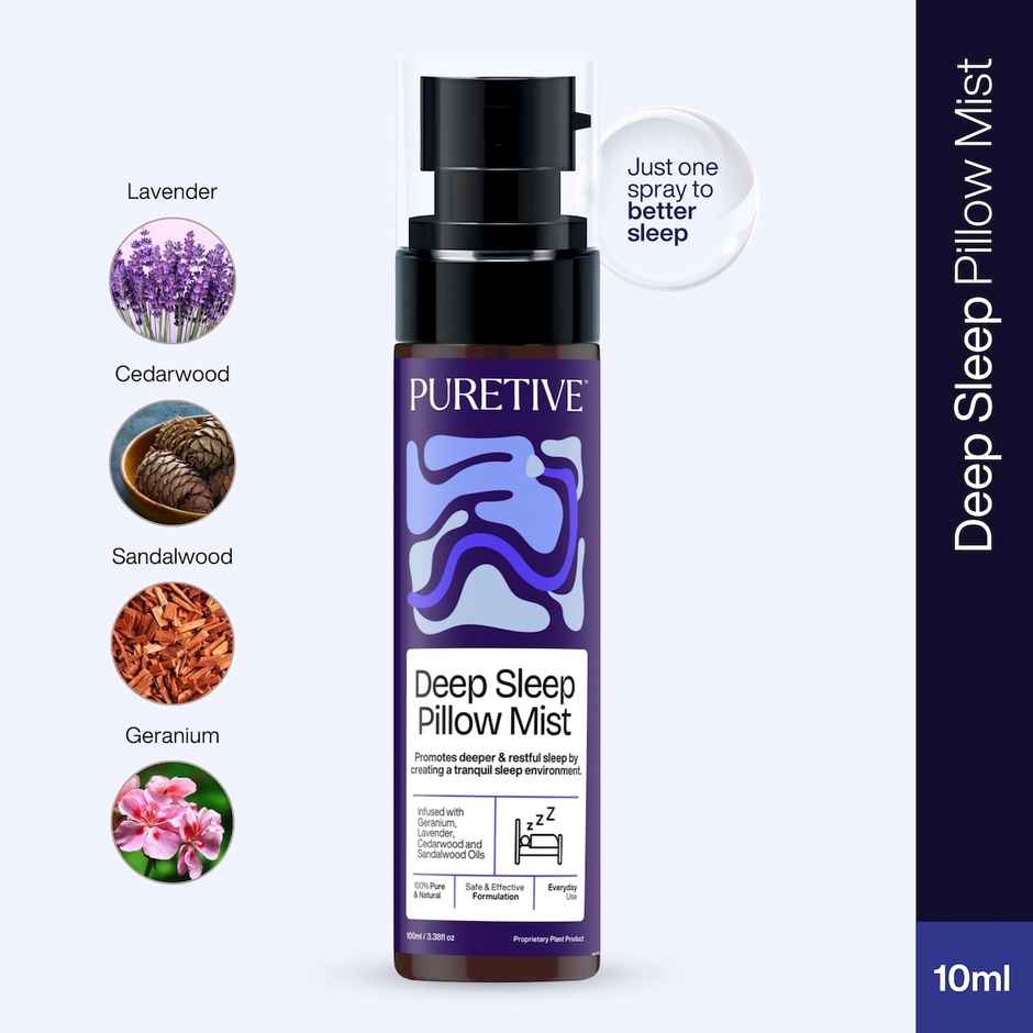 Puretive Deep Sleep Pillow Mist for effective deep sleep
