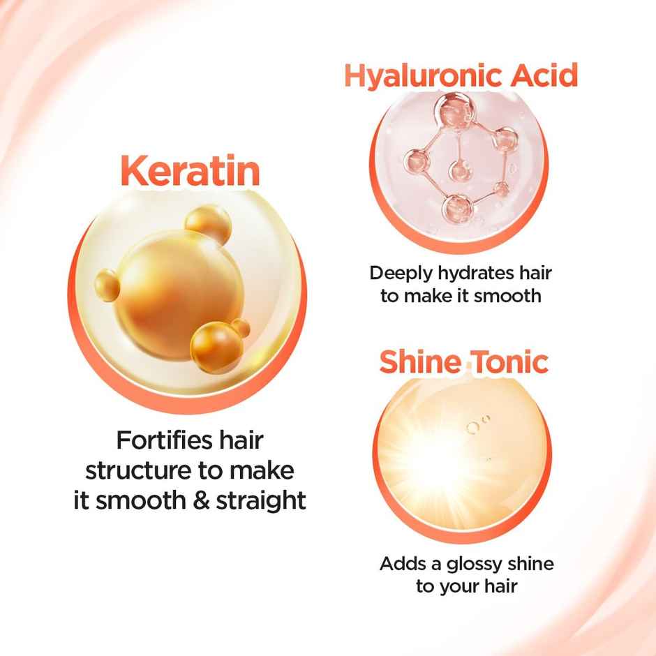 Bblunt Advanced Smoothening Heat Hair Spa Mask With Keratin & Hyaluronic Acid