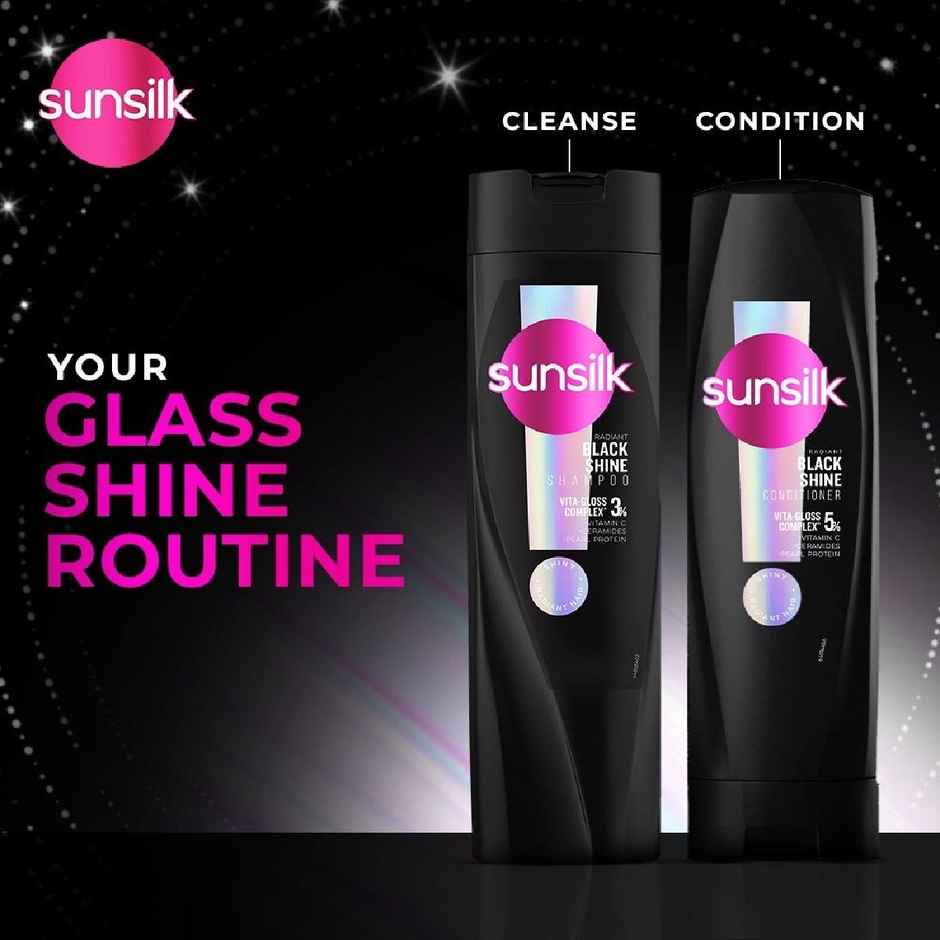 Sunsilk Radiant Black Shine Shampoo