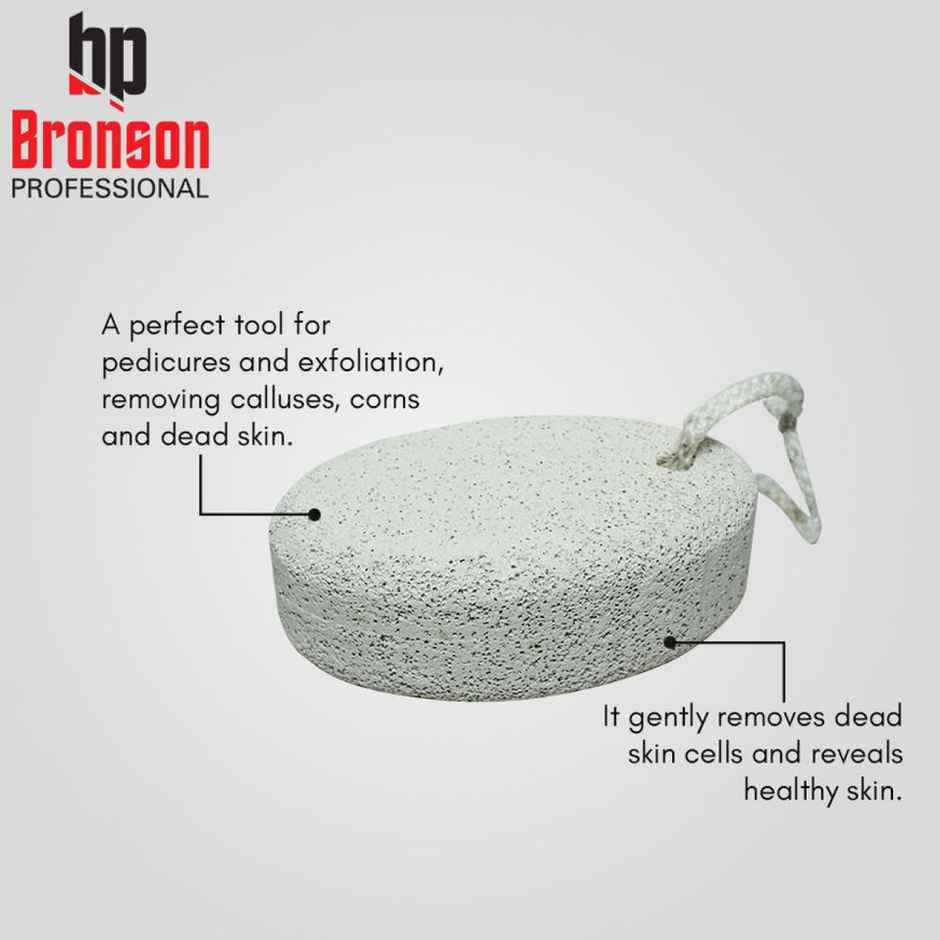 Bronson Professional Pumice Stone Big Size (Color May Vary)