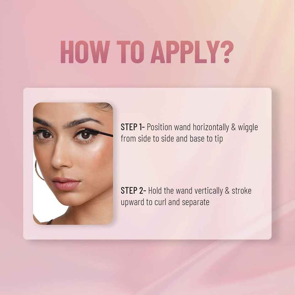 Swiss Beauty Bold Eyes Super Lash Mascara - Black