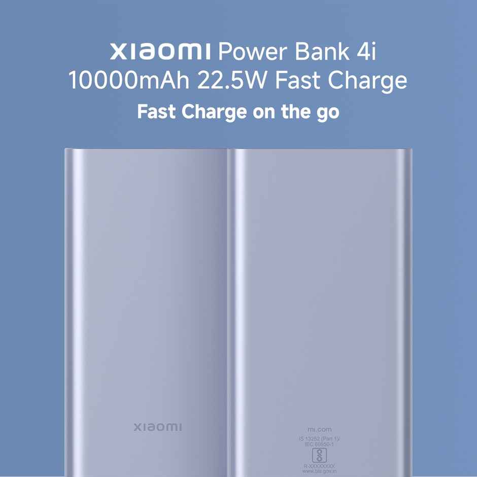 Xiaomi Power Bank 4I 10000 mAh 22.5W Fast Charge