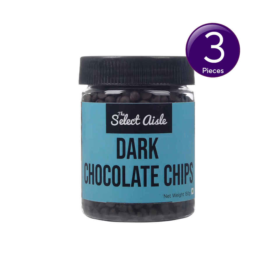 The Select Aisle Dark Chocolate Chips | Ideal for Desserts | Combo