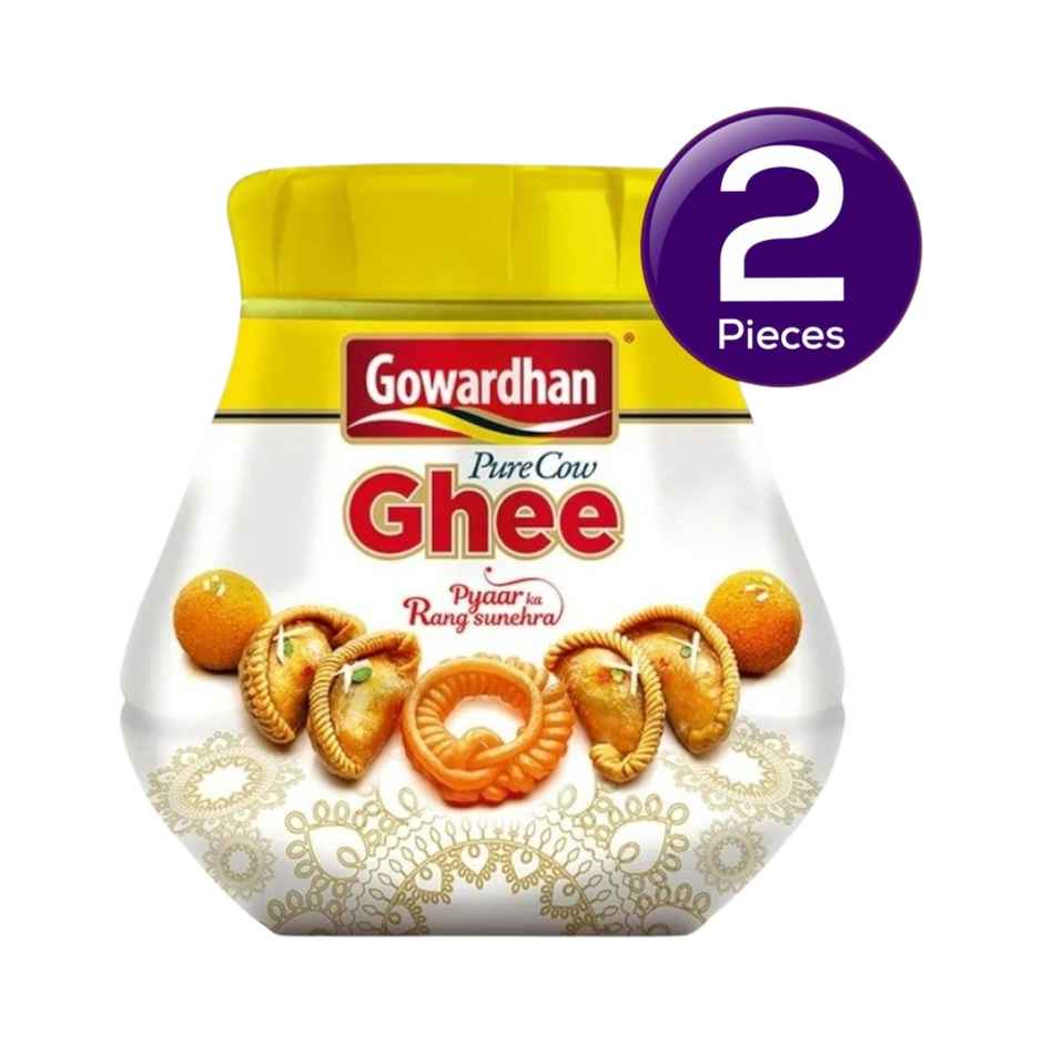 Gowardhan Pure Cow Ghee | Jar Combo