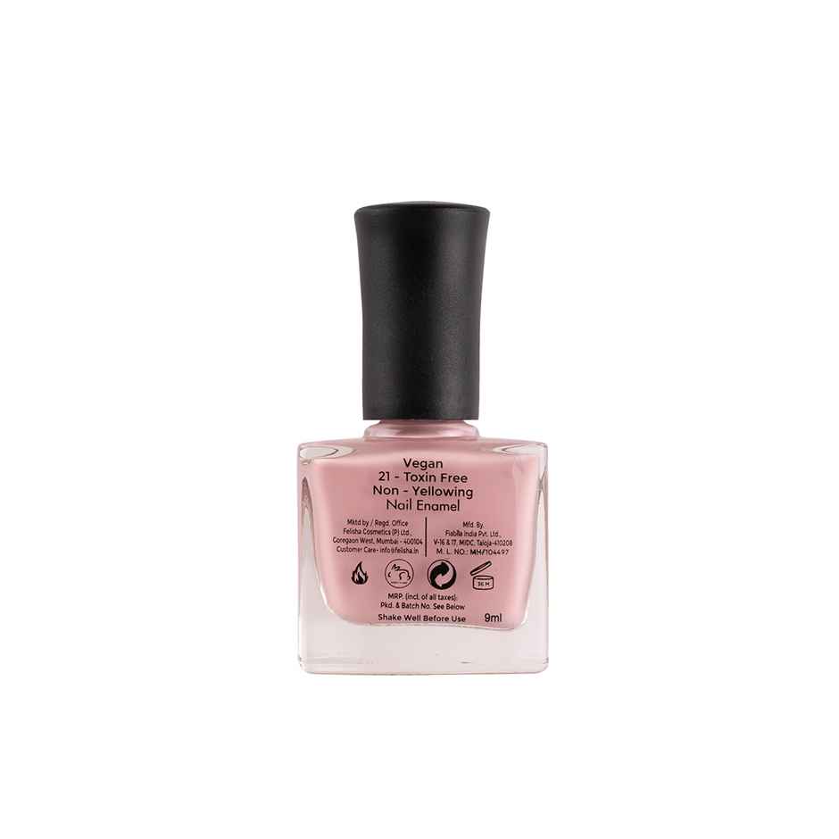 Color Fx Perfect Pastel Longlasting Glossy Finish 21 Toxin Yellowing Flamingo Pink Nail Polish 171