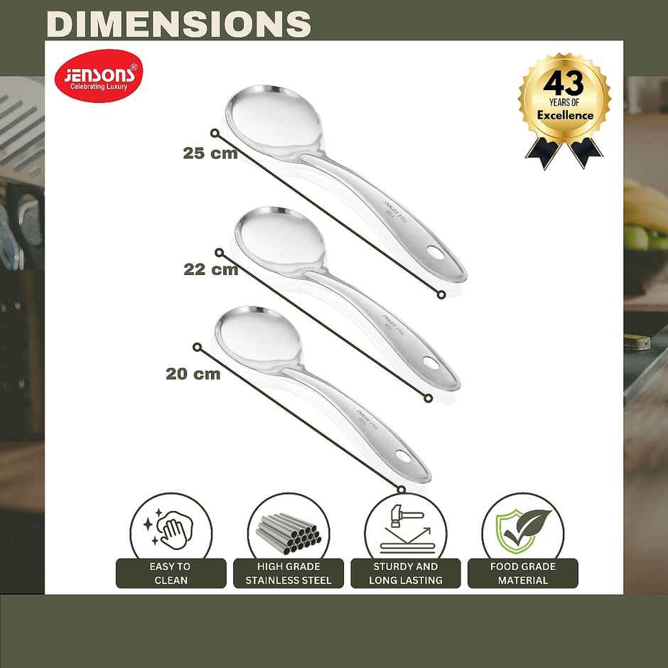 Jensons Jensons Laddle Set of 3 (0,1,2)