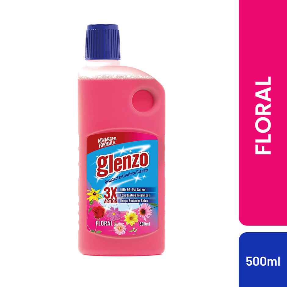 Glenzo Floral Floor & Surface Cleaner