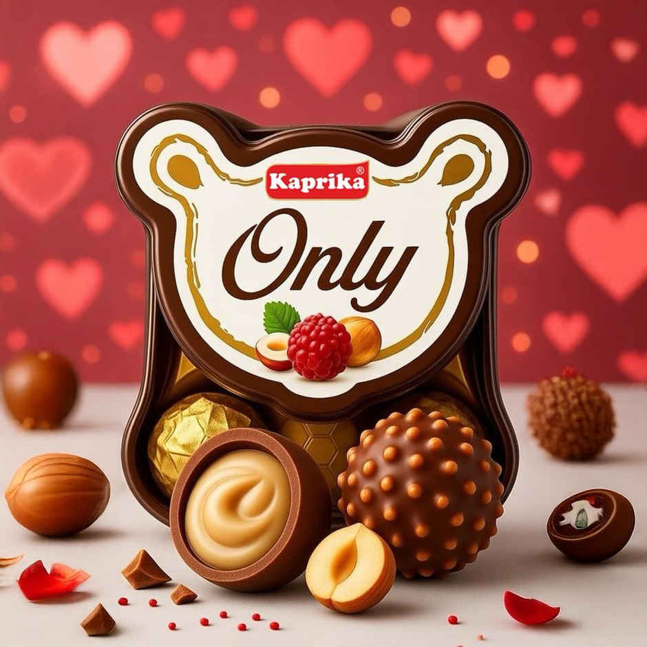 Get-A-Way Red Velvet Ice Cream Pastry  (150ml) & Only Panda 5 Chocolates (5pc) Combo