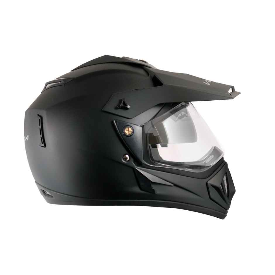 Vega Off Road Lightweight Full Face Helmet- Dull Black L