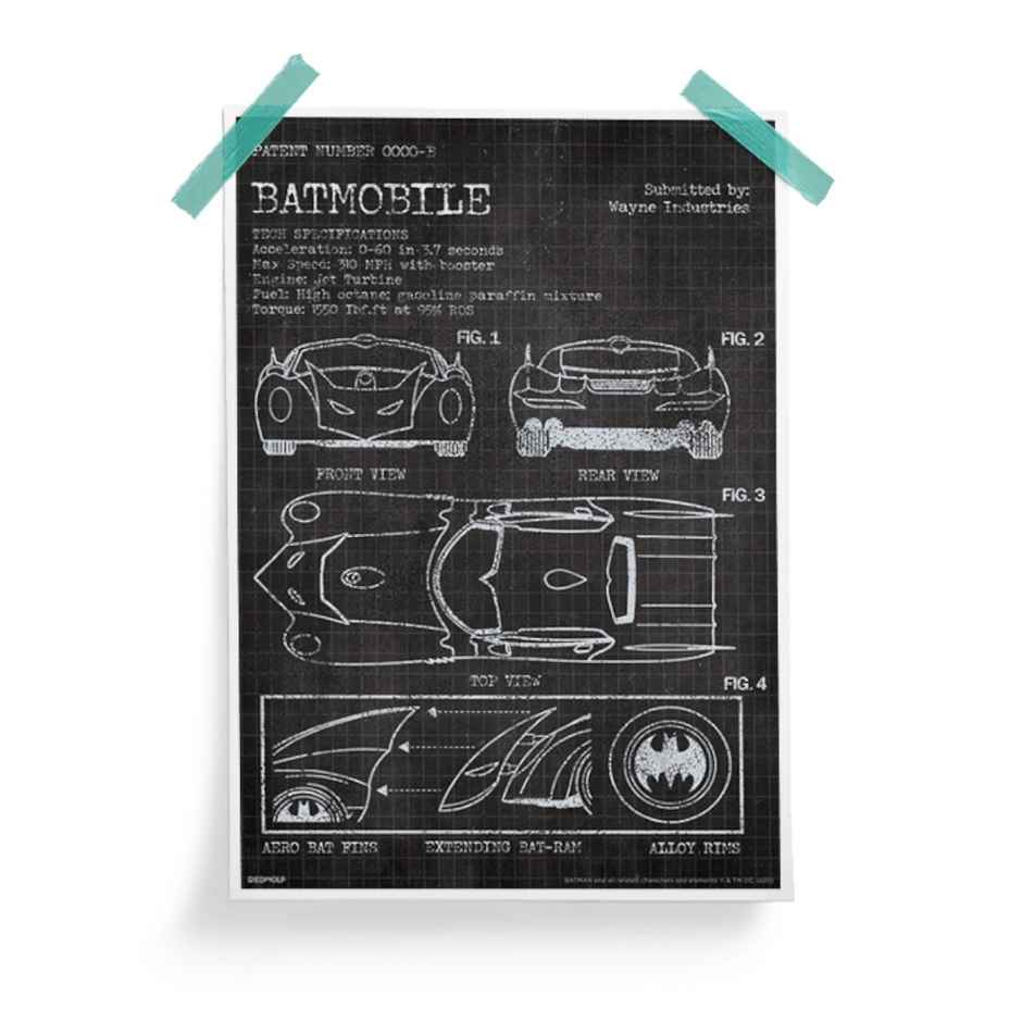 House Of Festivals Batmobile Specs - Batman Official Poster