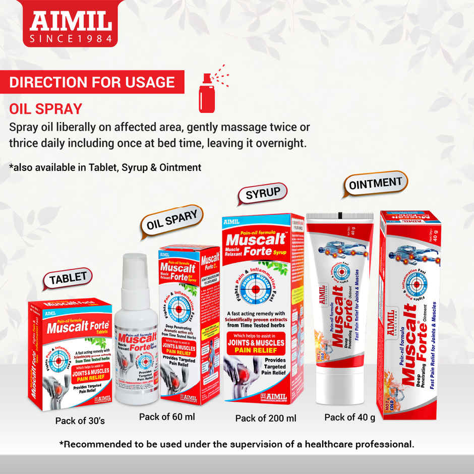 Aimil Muscalt Forte Oil Spray