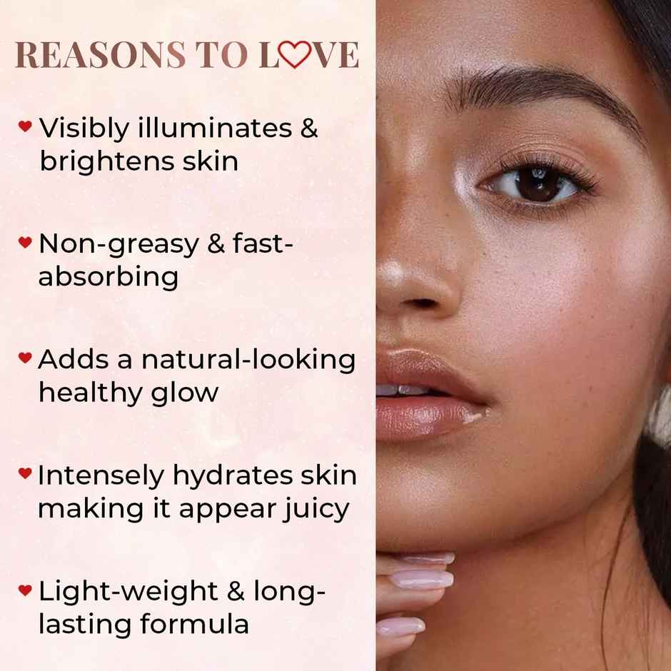 Just Herbs Lumi Glow Strobe Cream Dewy Glow Non Greasy Moisturizer Sunlight Gleam