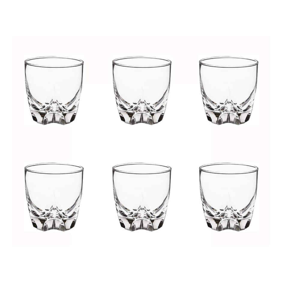 Lisbonne Whiskey Glass Set | Elegant Design | Durable | Dishwasher Safe | 330 ml | Luminarc
