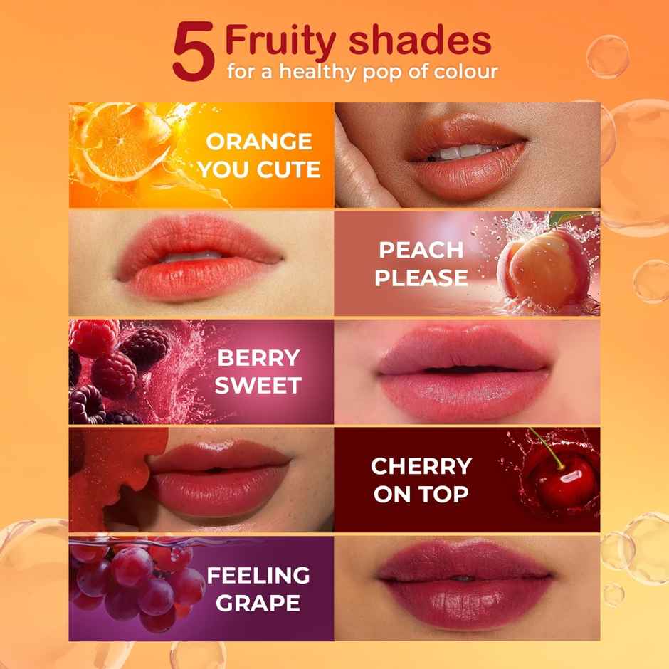 Just Herbs Berry Sweet Water Baby Smudge & Transfer Proof Long Stay Natural Lip & Cheek Tint