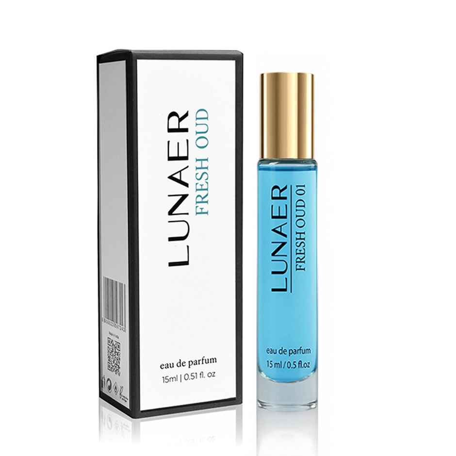 Lunaer Fresh Oud Unisex Travel Mini Perfume