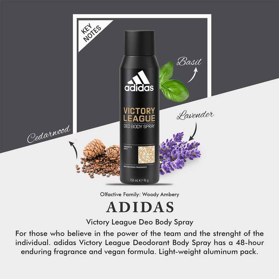 Adidas Victory League Deo Body Spray | Long-Lasting Freshness